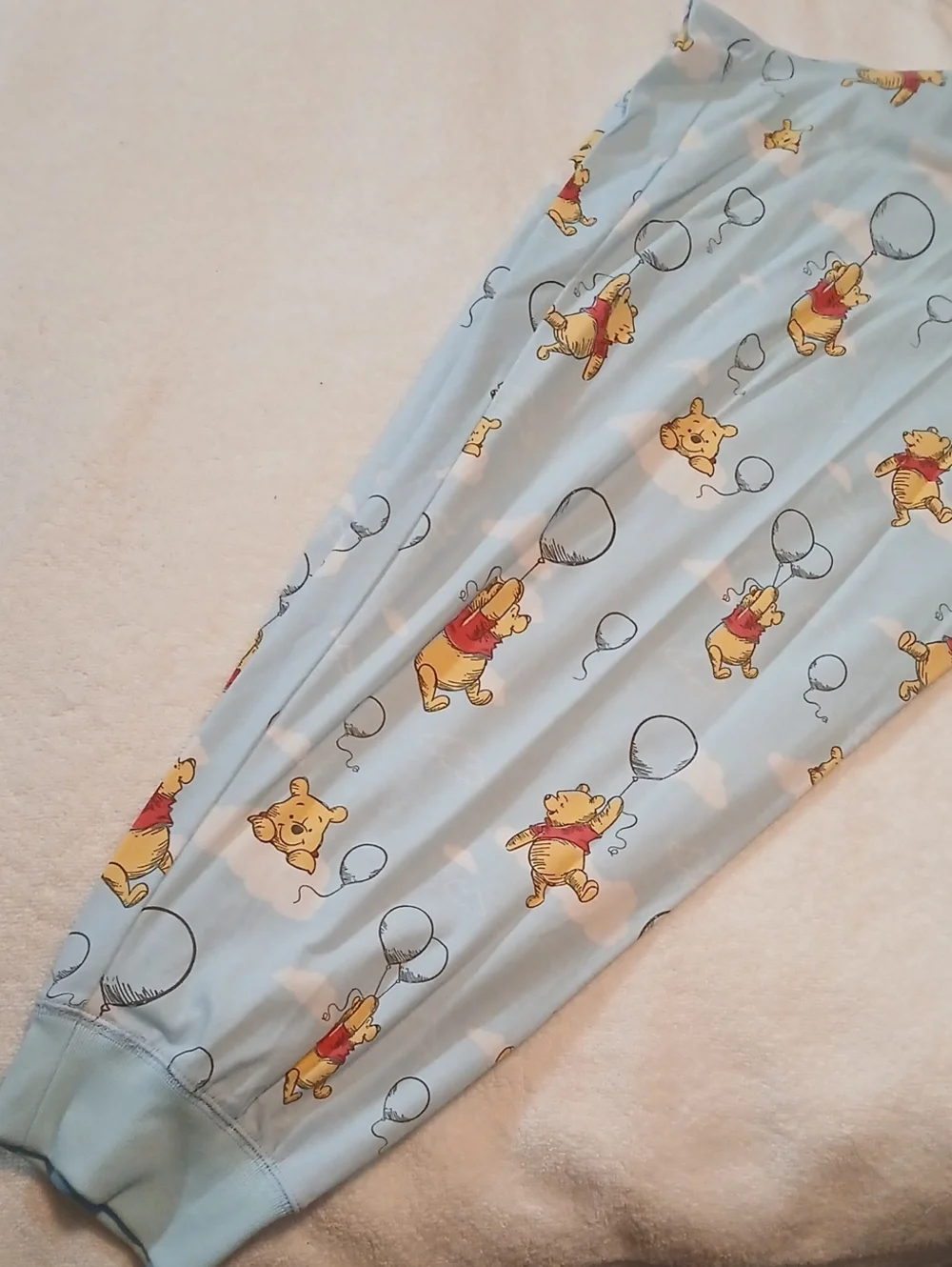 NWT Winnie The Pooh Balloons Lounge Pants PJ Pajama Bottoms Disney Store 2XL